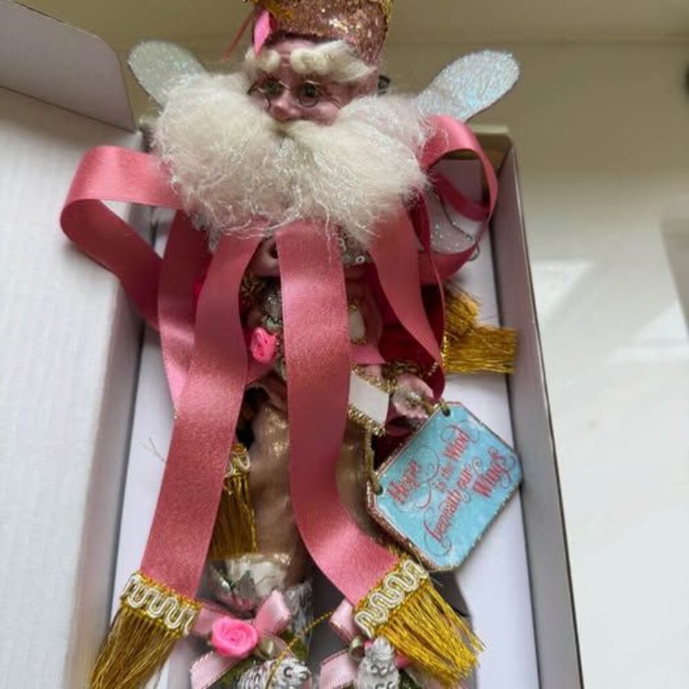 Mark Roberts Spirit of Hope Fairy -  Breast Cancer Awareness collectible